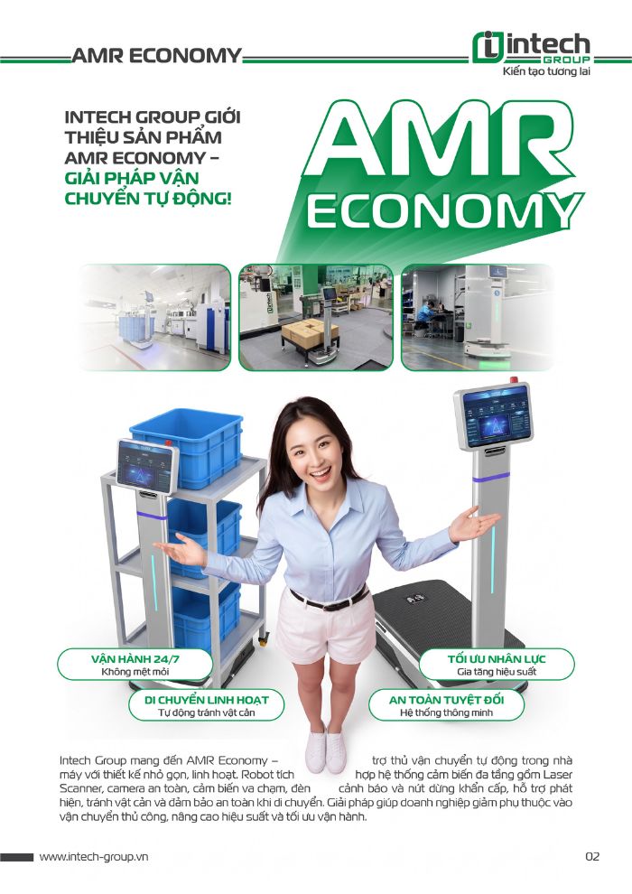  Giới thiệu sản phẩm AMR Economy: Giải pháp vận chuyển thông minh cho nhà máy