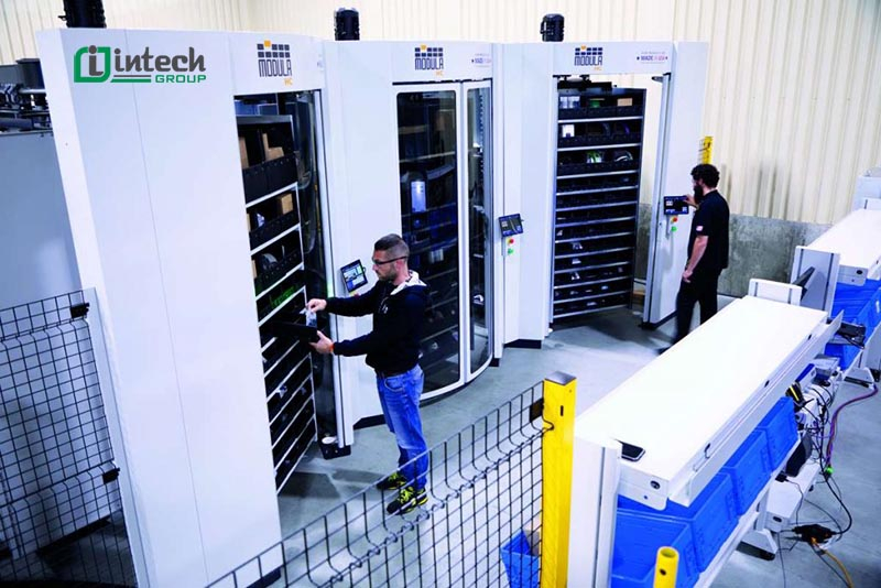 cac loai tu dong hoa kho hang loi ich va cac giai phap cua intech group