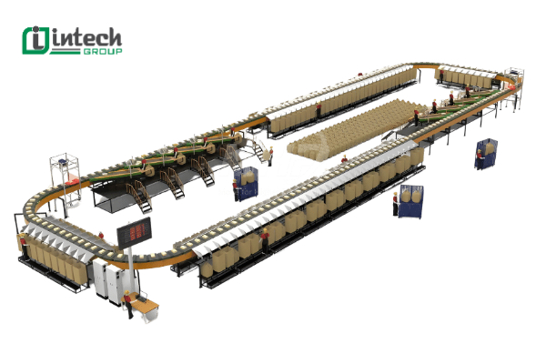 Các thành phần của dây chuyền phân loại sản phẩm