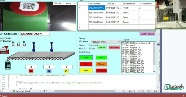 Cách thức hoạt động của hệ thống phân loại sản phẩm theo mã QR