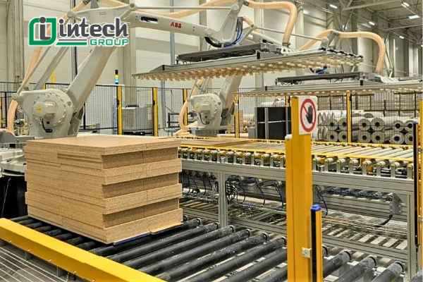 dây chuyền sản xuất pallet gỗ