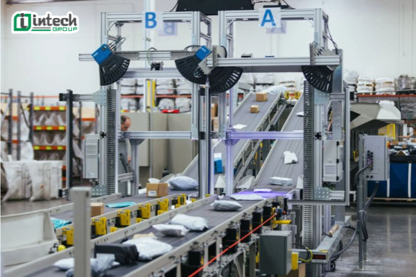 Dây chuyền phân loại sản phẩm theo khối lượng