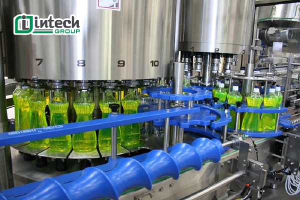 dây chuyền sản xuất nước rửa chén