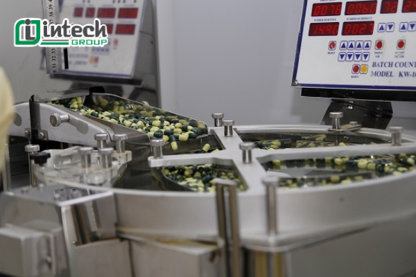 dây chuyền sản xuất viên nang cứng