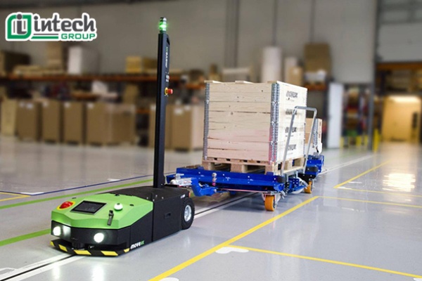 Giải pháp dẫn hướng line từ cho xe AGV