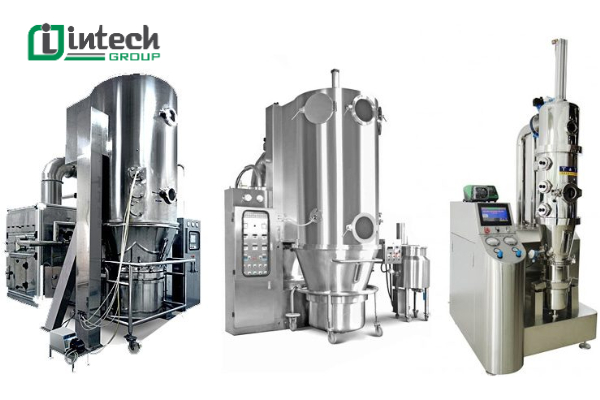 Máy phun sấy và tạo hạt tầng sôi