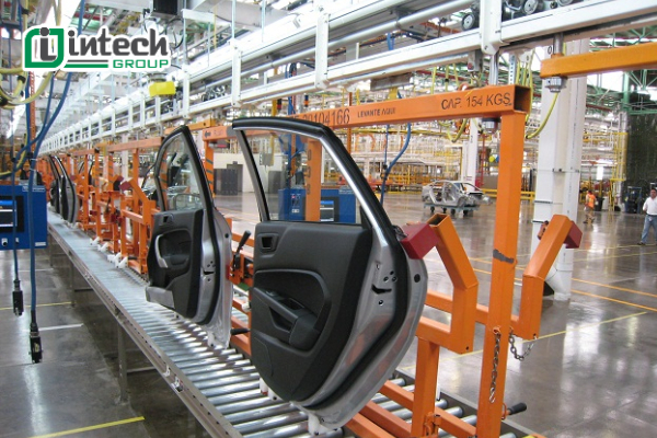 Nguyên lý hoạt động của dây chuyền sản xuất lắp ráp ô tô