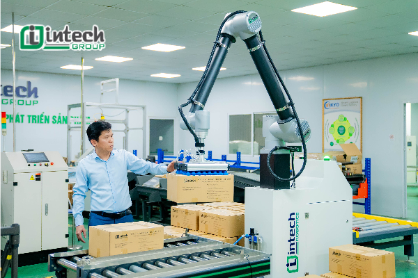 Nguyên lý hoạt động của robot bốc xếp