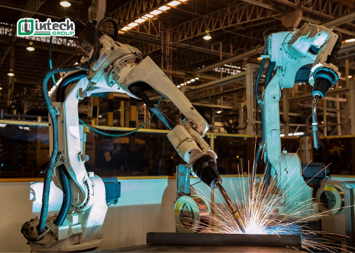 Robot công nghiệp trong sản xuất