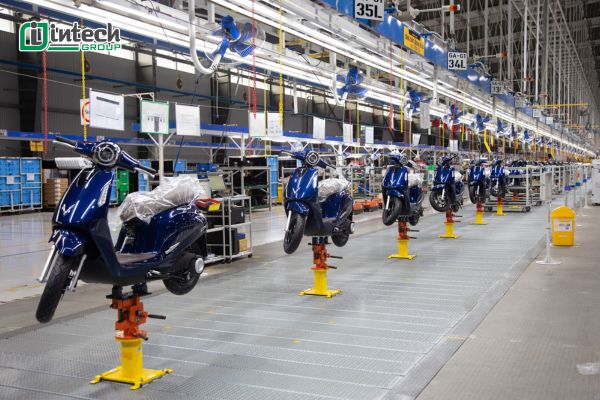 dây chuyền lắp ráp phổ biến