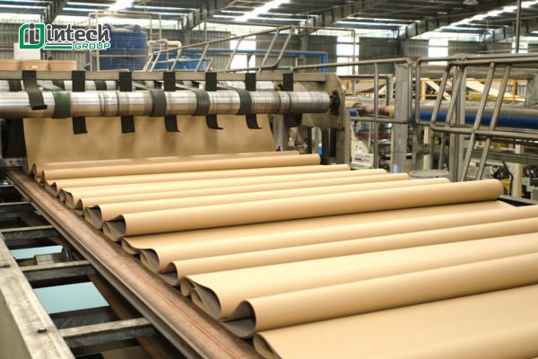 Dây chuyền sản xuất bao bì giấy