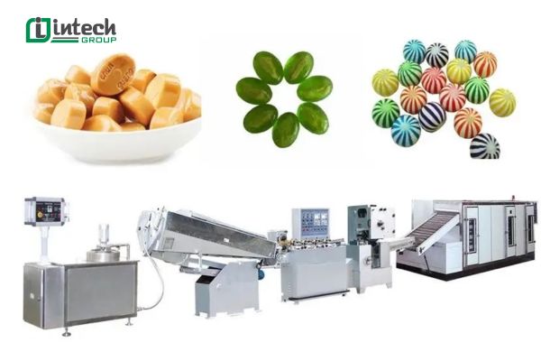 dây chuyền sản xuất kẹo