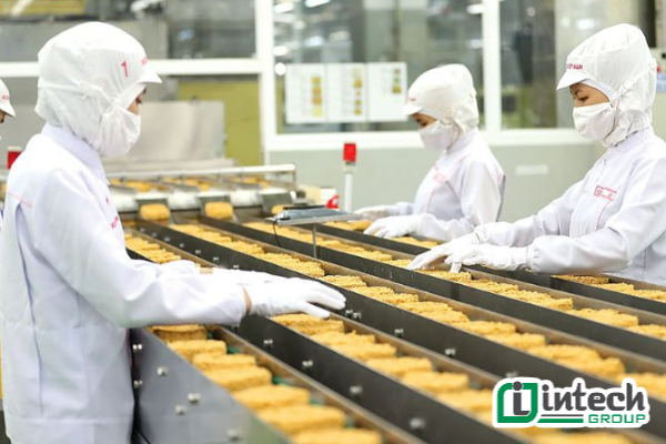 dây chuyền sản xuất mì ăn liền