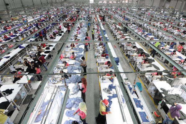 Hệ thống sản xuất hàng may mặc