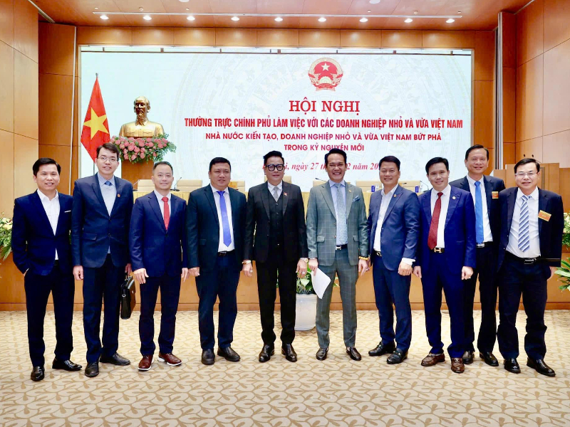 Chủ tịch HĐQT Intech Group tham dự Hội nghị Thường trực Chính phủ gặp gỡ cộng đồng doanh nghiệp