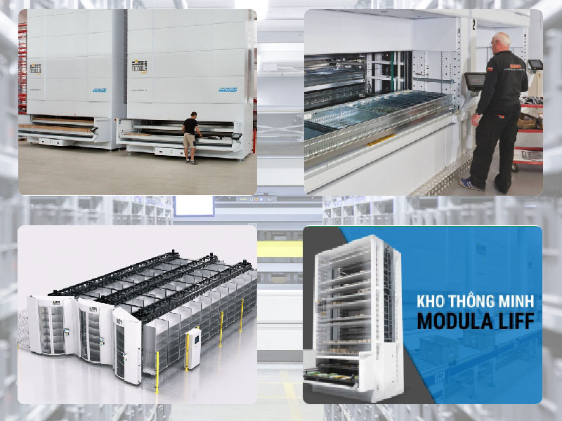 Kho lưu trữ tự động Modula Lift mang lại hiệu suất cao