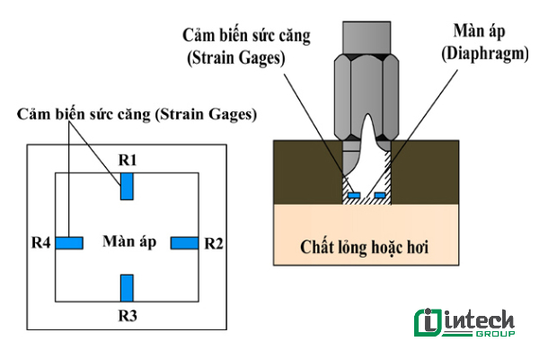 Nguyên lý hoạt động của cảm biến áp suất