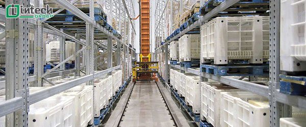 Nhà kho thông minh ứng dụng công nghệ xuất/nhập hàng hóa hiện đại