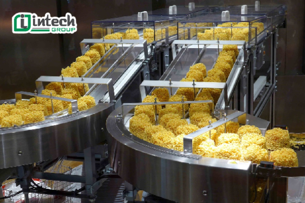 Thiết bị chiên mì