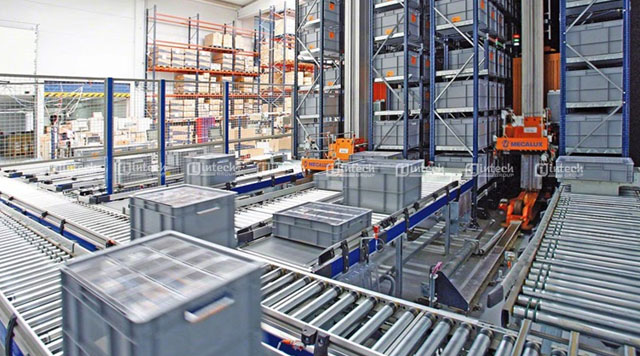 Mô hình nhà kho ứng dụng công nghệ quản lý kho hiện đại